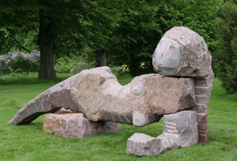 Skulptur på spikön