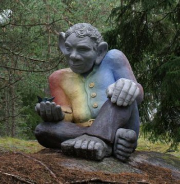 Trollis & fågel