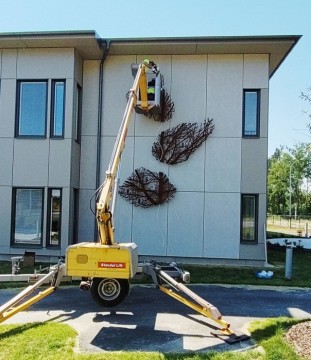 Väggskulptur